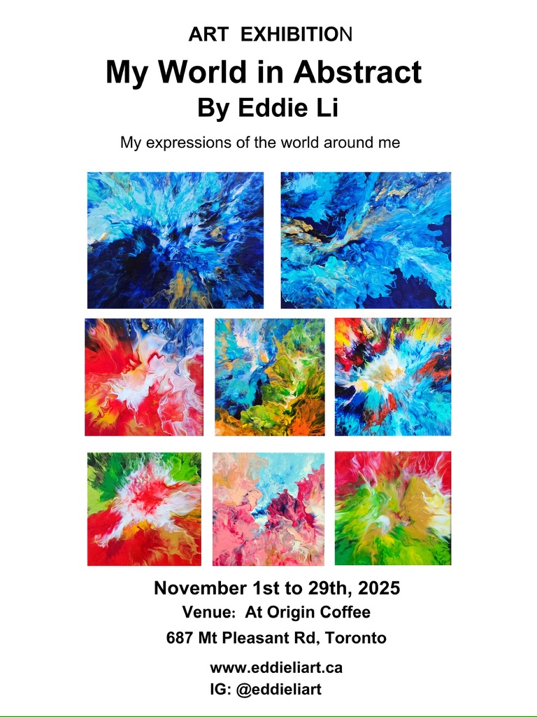 My World in Abstract poster.